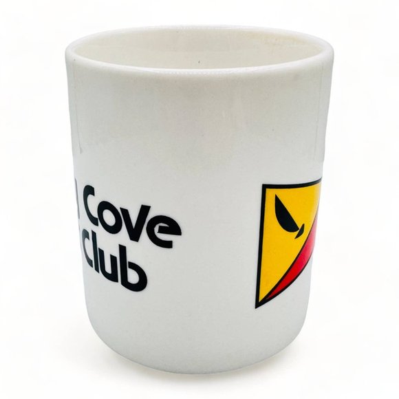 Tiddly Cove Yacht Club - Vintage 1980's White Mug - Picture 2 of 9